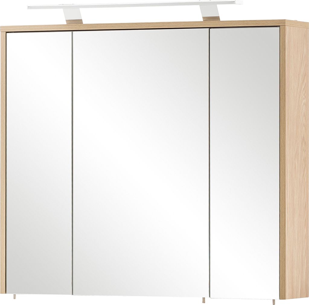 Spiegelschrank Eiche MASKAT-80