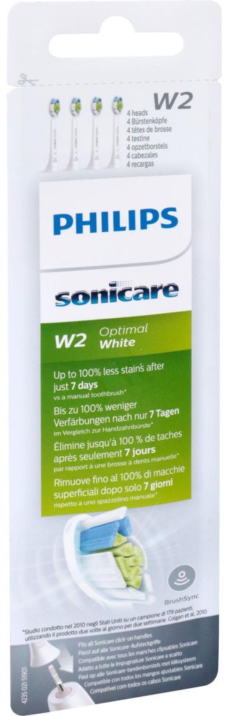 Philips Sonicare HX6064/10 W Optimal White 4er, Produktbild 
