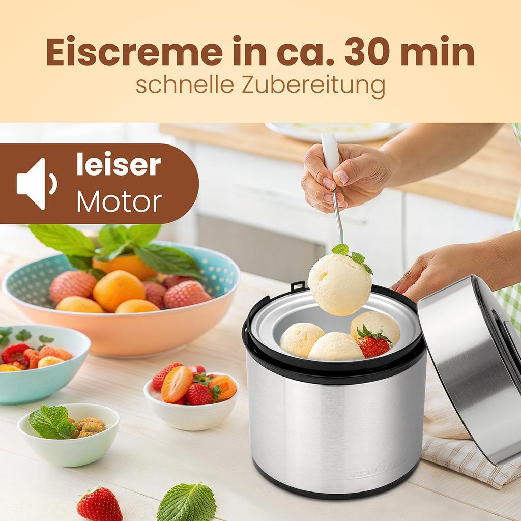 ProfiCook® Eismaschine und Joghurtbereiter