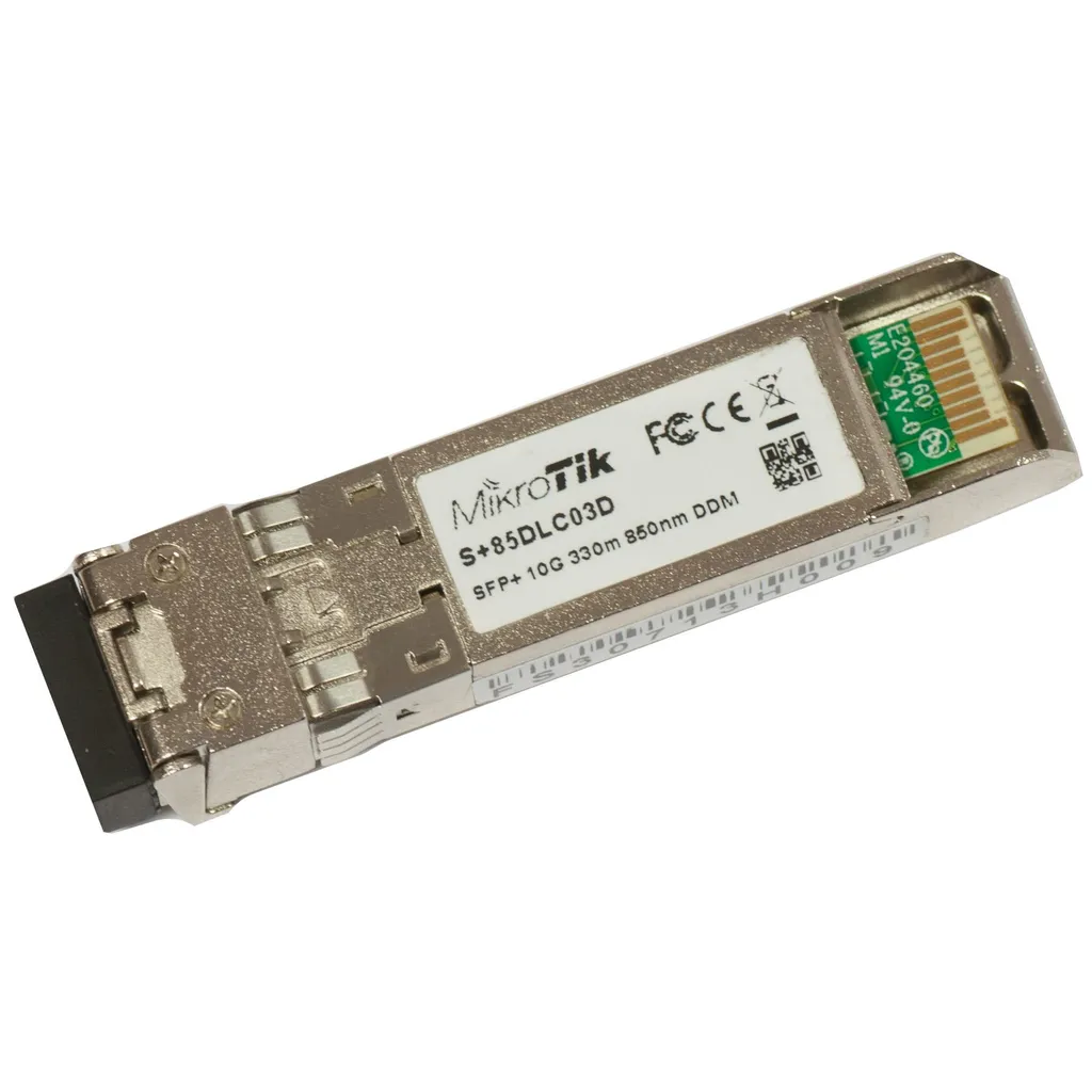 Émetteur-Récepteur SFP+ MikroTik 10G Module Multi-Mode Haute Densité