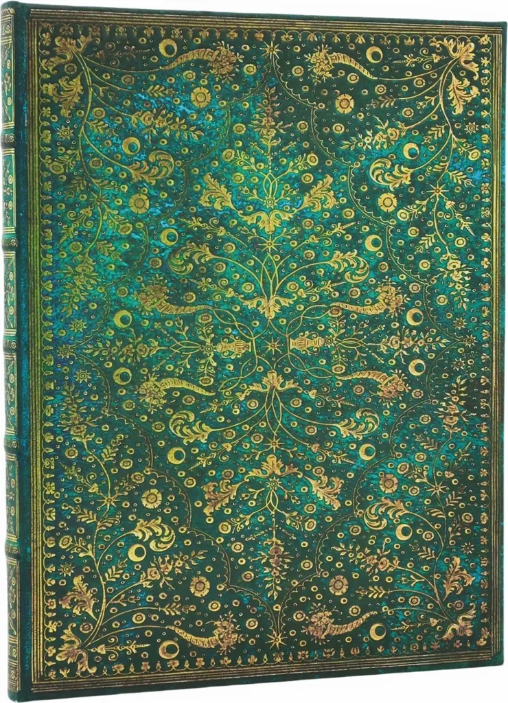 Cahier d'Écriture Emerald Power Paperblanks - Format Ultra 144p Ligné - 2
