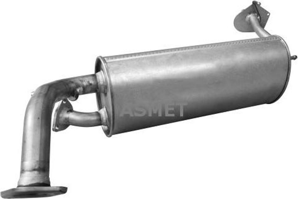 ASMET 13034 Endschalldämpfer OE 18307SMRE01 kompatibel mit Civic