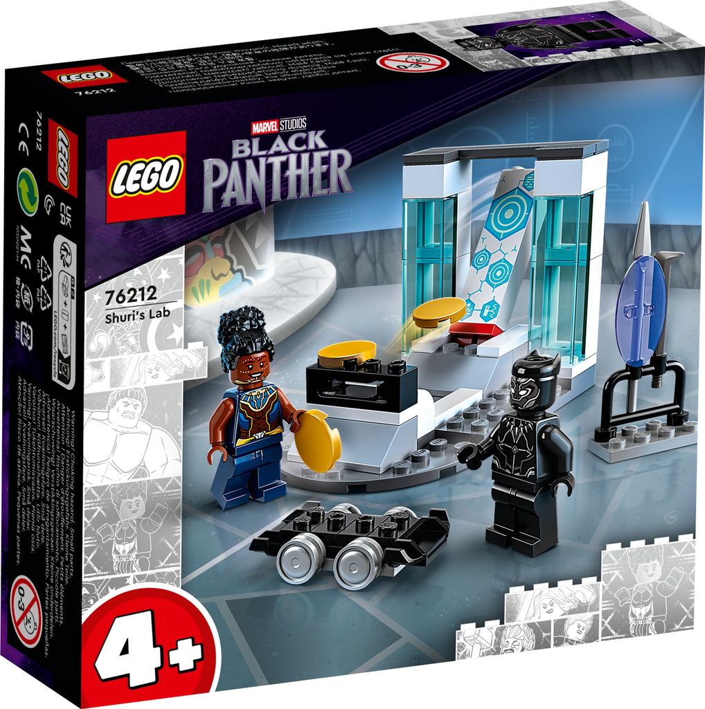 LEGO 76212 Marvel Shuriho laboratórium, Black Panther na Obrázok produktu 
