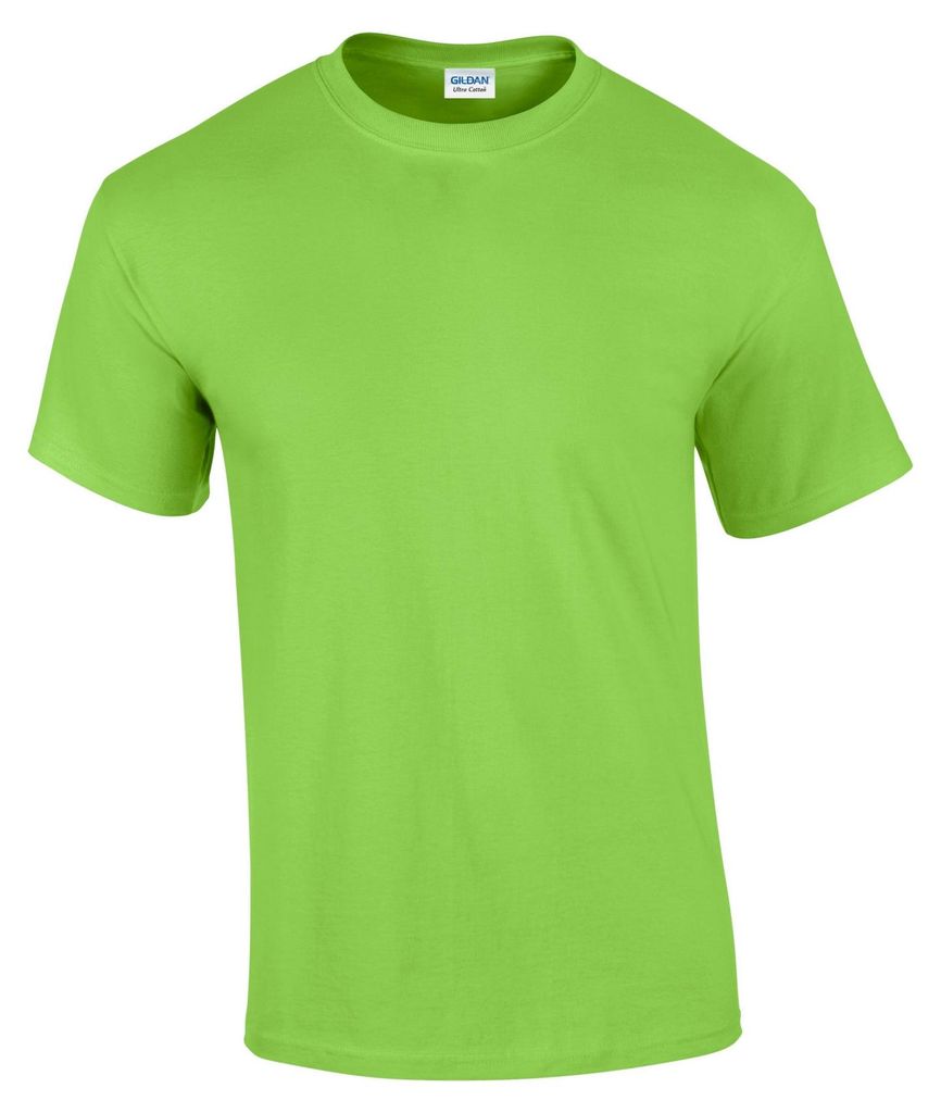 Gildan - T-Shirt für Herren/Damen Uni FK2634 (M) (Limone)