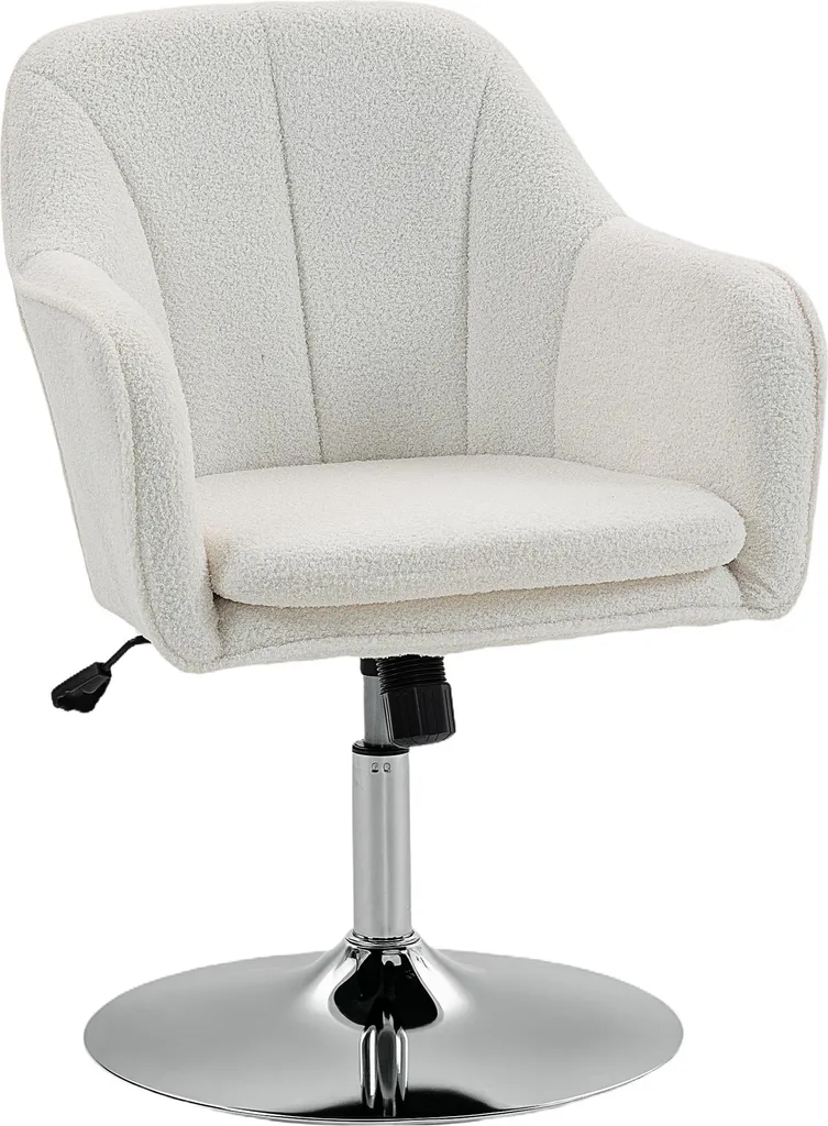 Fauteuil de Bureau Confortable Réglable en Hauteur pour Télétravail