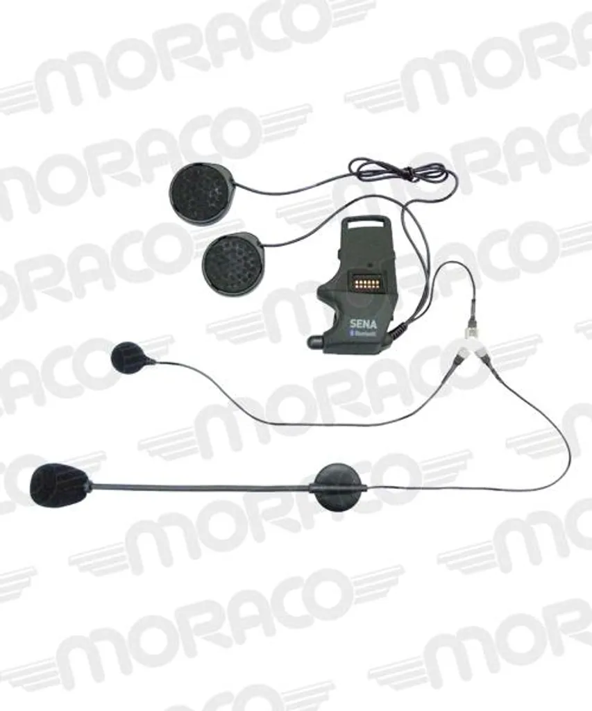 Support casque moto pour intercom SMH10 - Fixation deuxième casque