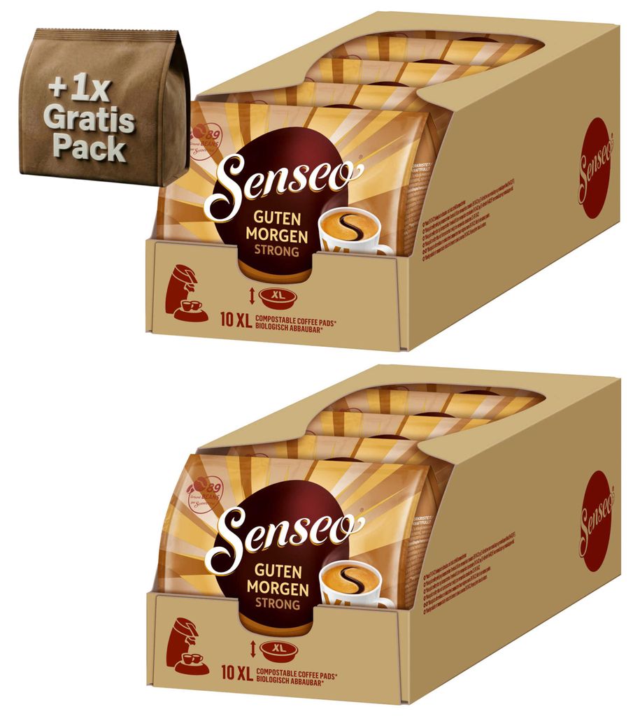SENSEO Pads Guten Morgen Strong XL Senseopads 10x10 XL Produktbild 