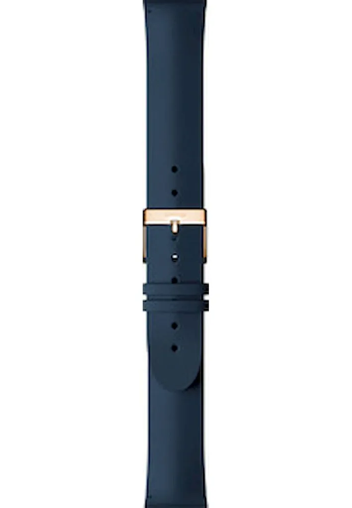 Personnalisez votre montre Withings avec le bracelet cuir bleu 18mm