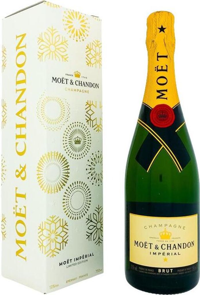 Moet & Chandon Brut Frozen Edition + Box 750ml 12% Vol. Produktbild 4