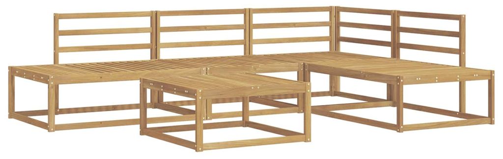vidaXL Outdoor-Sofagarnitur 5 Stück