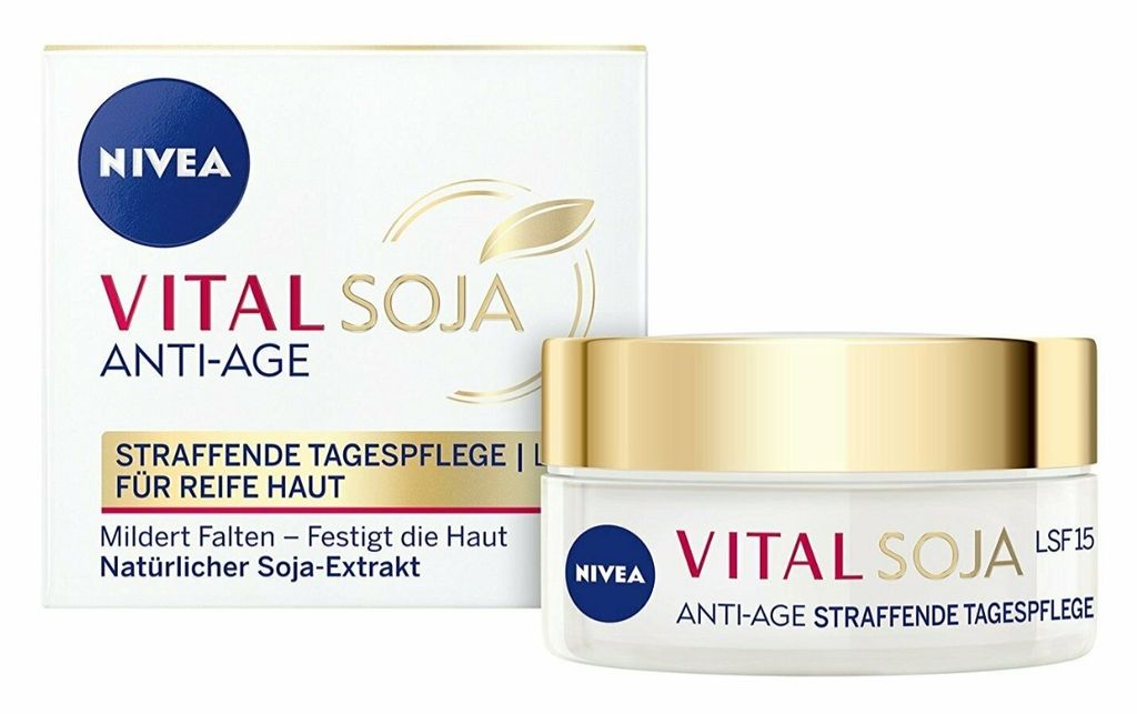 NIVEA 86615 NIVEA VITAL SOJA ANTI-AGE LSF 15 Gesichtscreme Obrázok produktu 