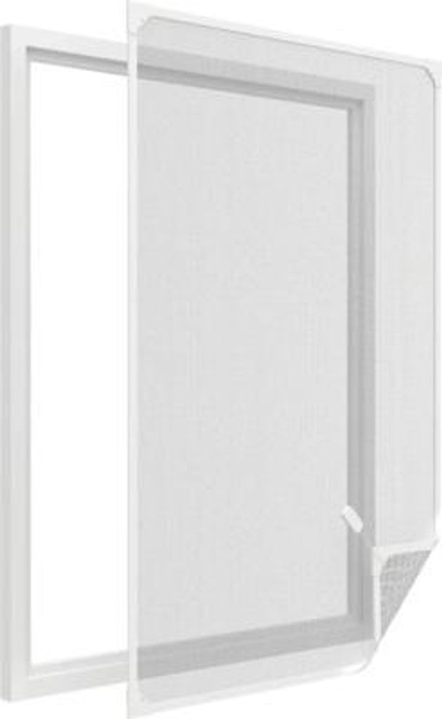 Pollenschutz home protect Magnetrahmen ohne Bohren weiss 120x140 cm