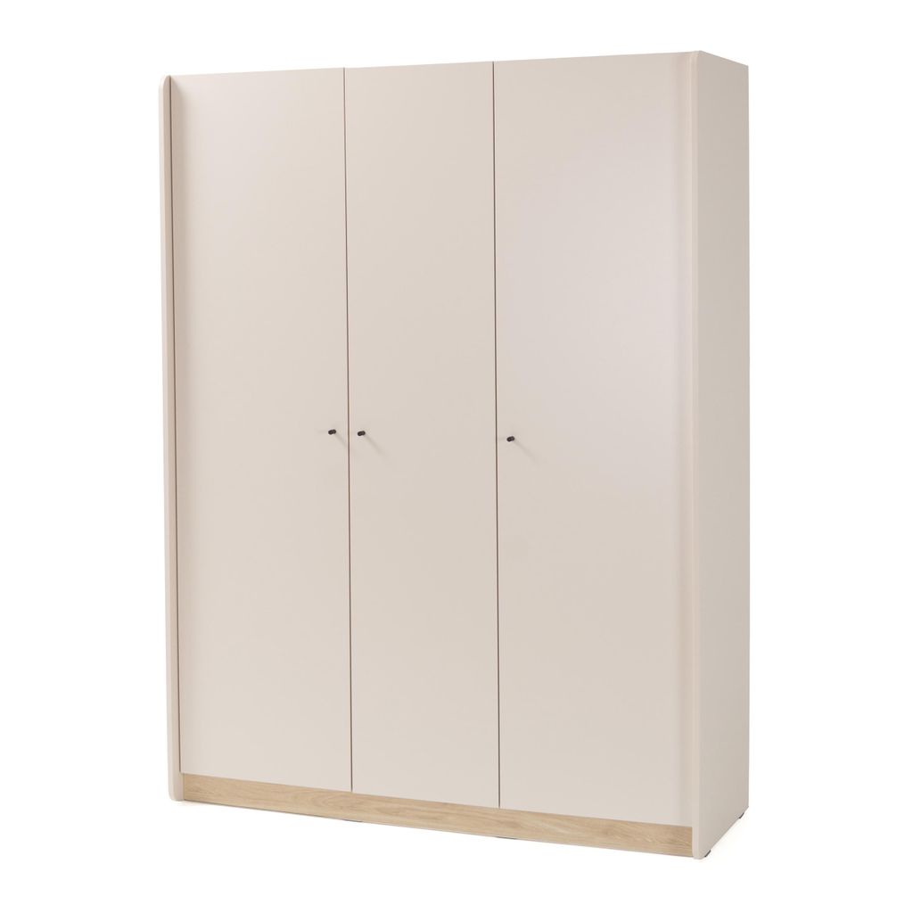 Kleiderschrank ALEX, Drehtürenschrank mit 3 Türen, 145×195 Produktbild 