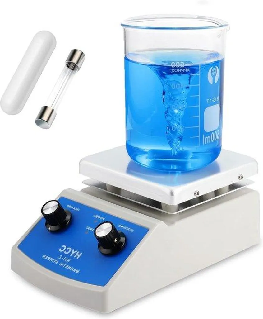 Agitateur magnétique chauffant analogique 120mm - Puissance de 380 °C