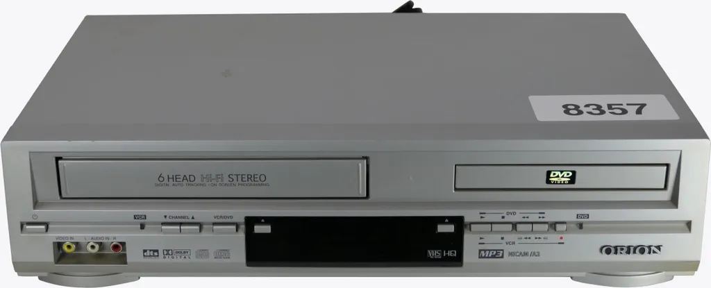 Combiné Magnétoscope VHS et Lecteur DVD Orion VR-2961PS Multimédia