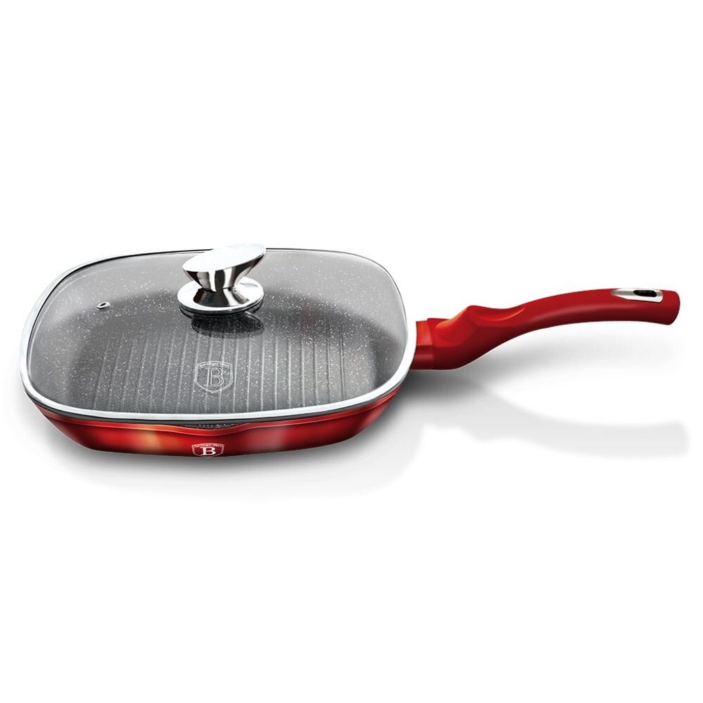 Berlinger Haus Granit-Grillpfanne 28 cm Red Metallic 8340 Produktbild 