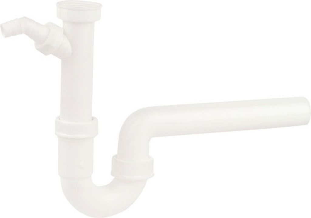 Sifon Alcadrain Sifon trubkový s přepadovou maticí 6/4" Obrázek produktu 