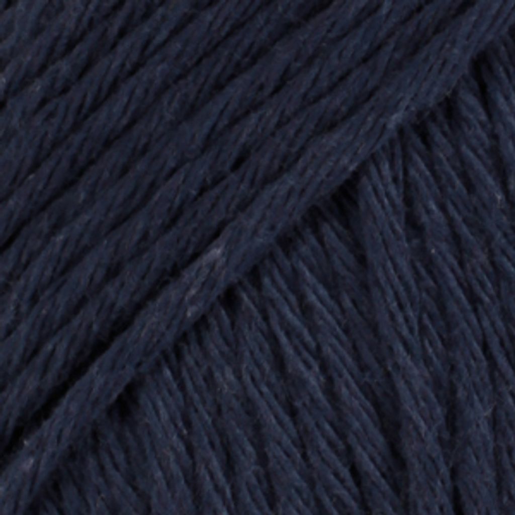 DROPS Paris, 100% Baumwolle 28 marineblau Produktbild 