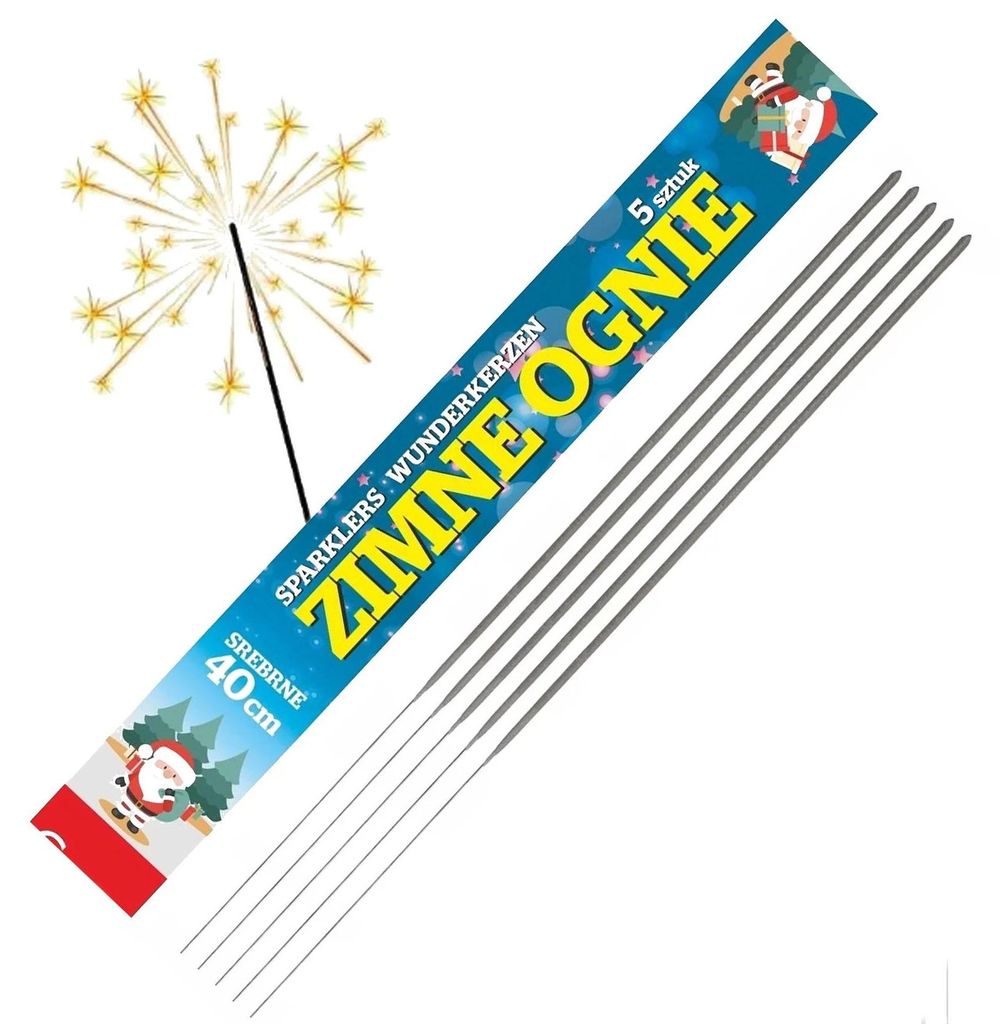 Prskavky 40 cm dlhe na svadbu svadobnu oslavu Vianoce Obrázok produktu 
