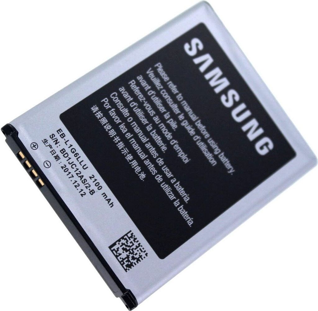 Akku für Samsung Galaxy S3 Li-Ion 3,8 Volt 2100 mAh schwarz.