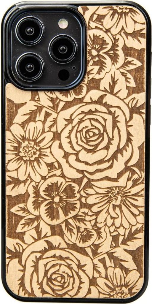 Bewood Holzhülle für iPhone 14 Pro Max ROSES ANIEGRE