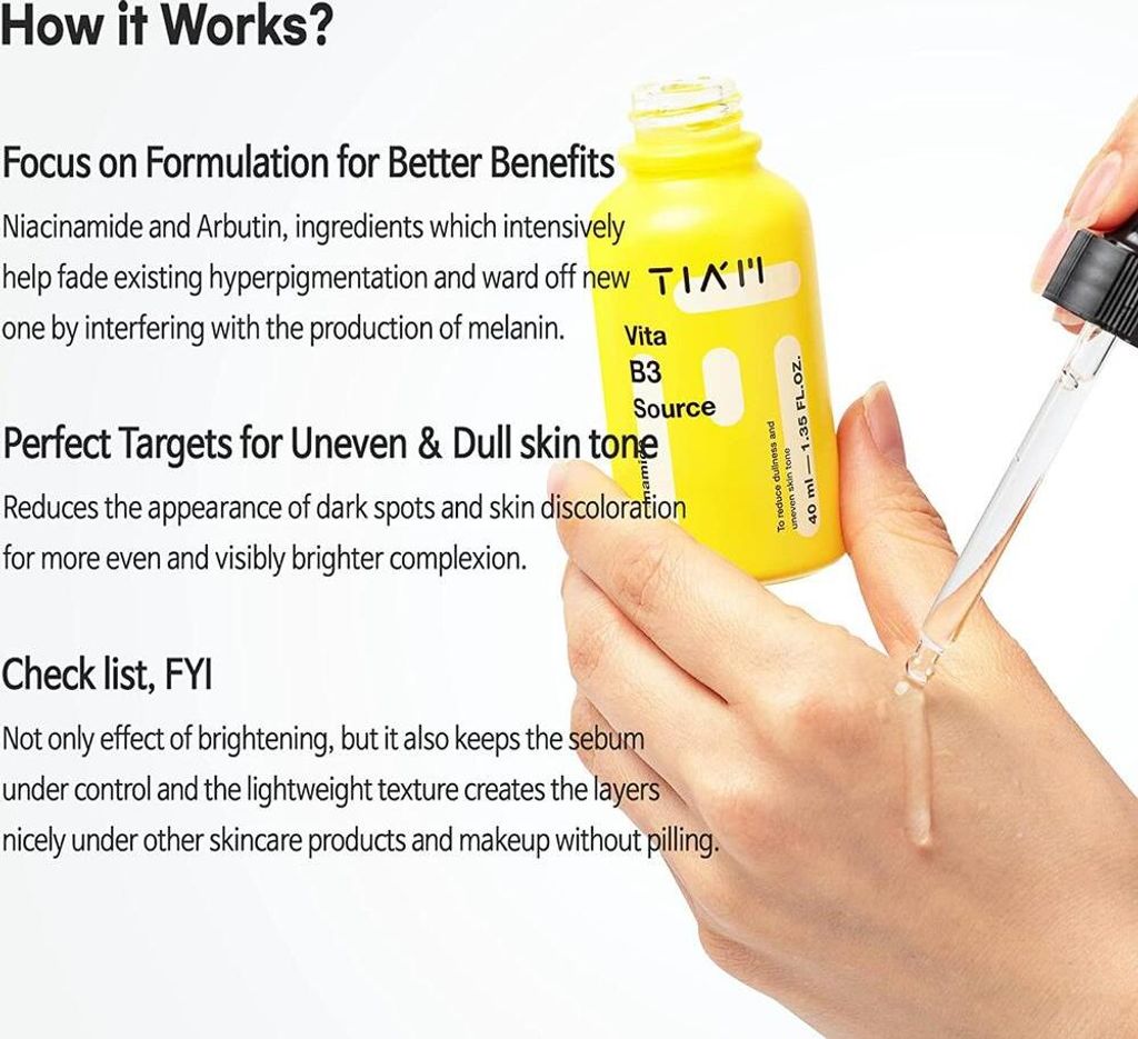 TIAM - Vita B3 Source - Sérum proti hyperpigmentaci pleti - Obrázek produktu 5