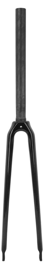 Carbon Fiber 700C Rennrad Vorderradgabel C Bremse Gerade Rohr Federung Schnellspanner Glänzend