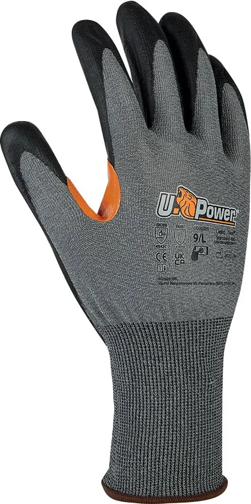 Gants de Protection Chantier U-Power Atlas pour Manipulation Tranchante