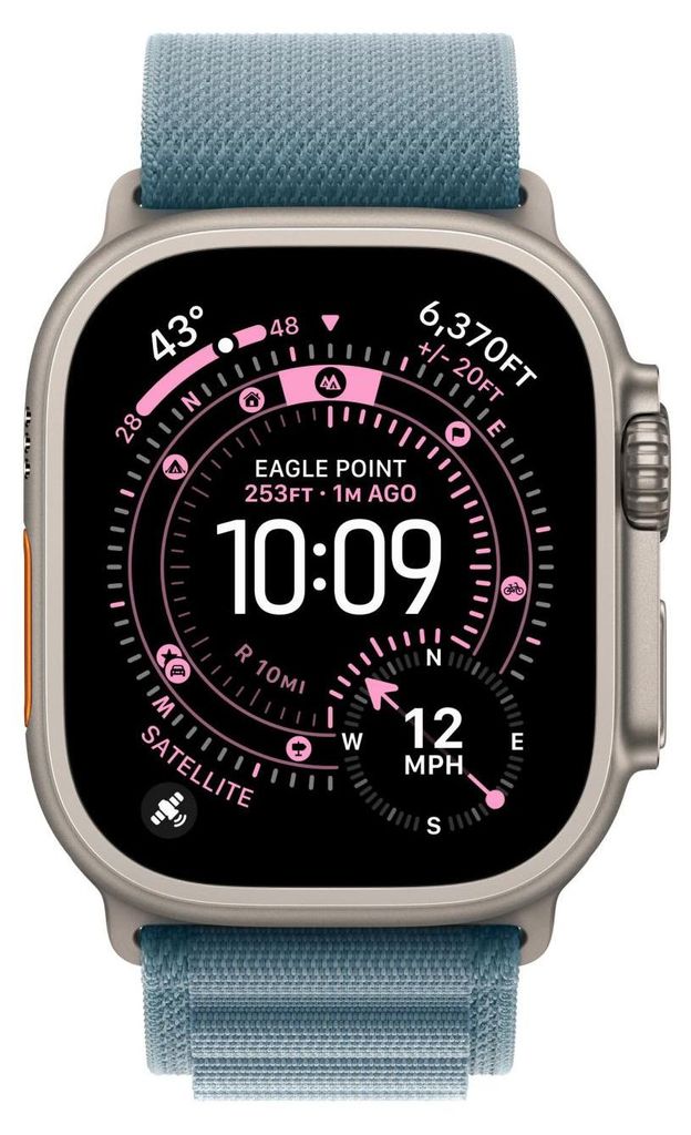 Apple Watch Ultra 3 , OLED, Touchscreen, 64 GB, WLAN, GPS, Produktbild 