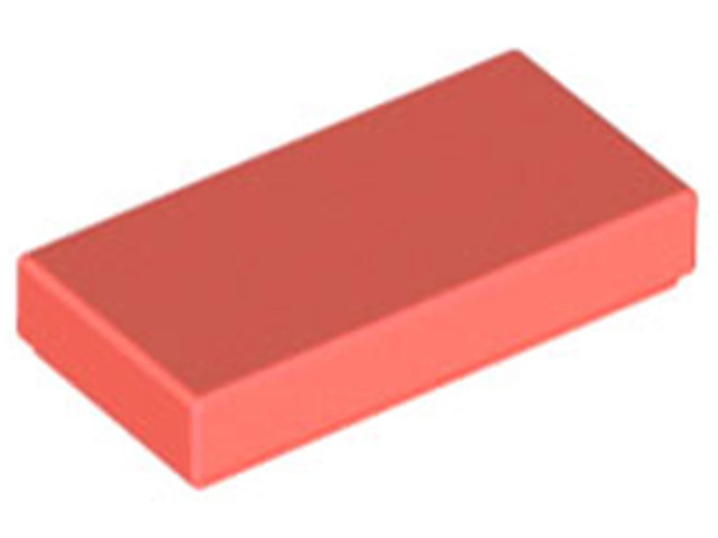 Lego 1x2 Fliesen 3069 - 1 Stück Coral