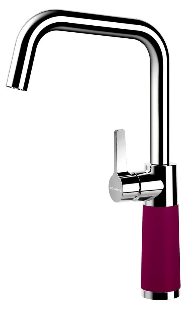 Küchenarmatur SC-530 Berry – farbige Hochdruckarmatur CRISTADUR mit Festauslauf