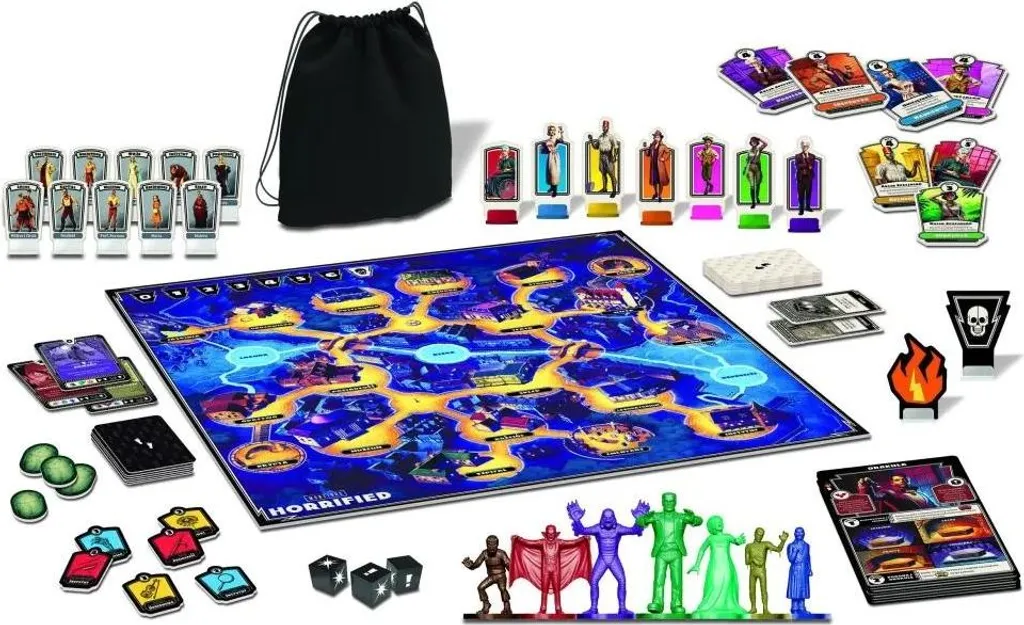 Jeu de plateau coopératif Horrified Ravensburger pour soirées en famille