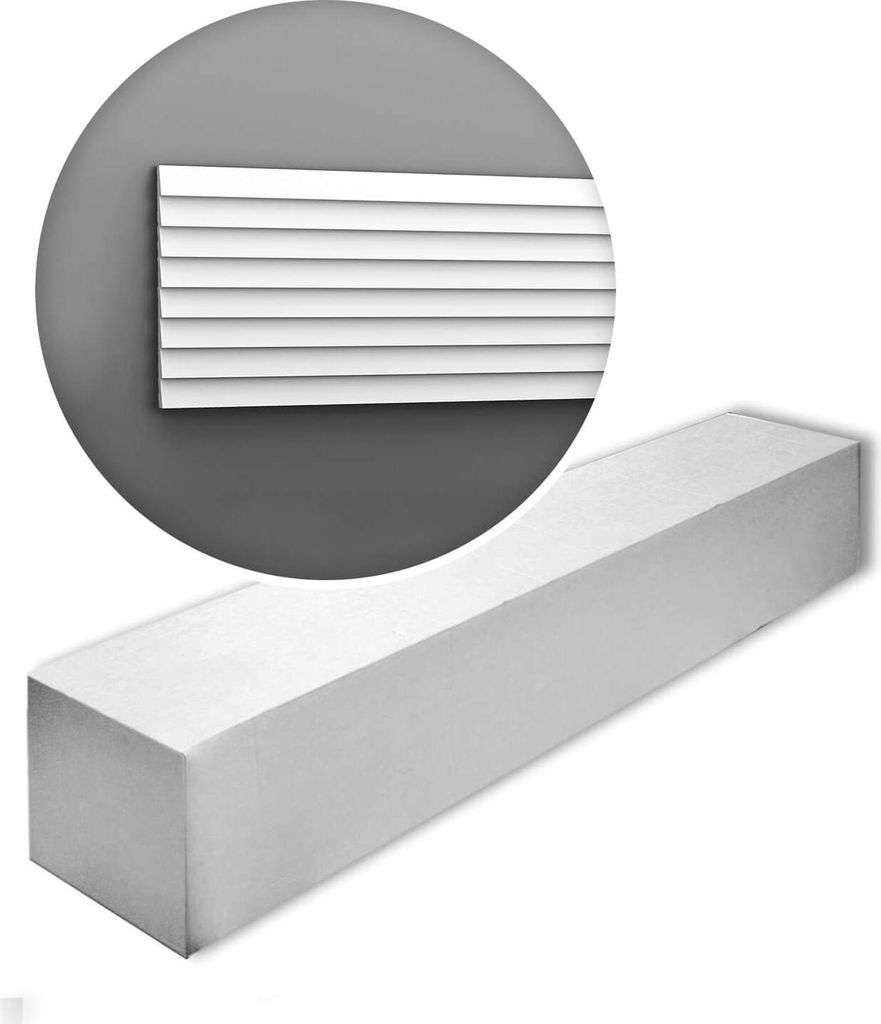 Orac Decor WX204-2600-box 3D Wandpaneele 1 Karton SET 6 Zierelemente | 15,6 m