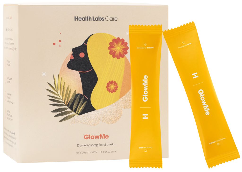 Health Labs Care Glowme 30 Saszetek O Smaku Ananas-Mango Zdjęcie produktu 