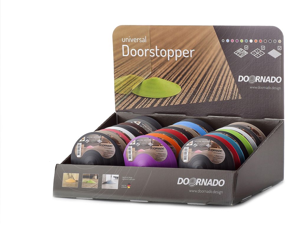 Türstopper Doornado farb.sort. 24 Stück Verkaufseinheit Produktbild 