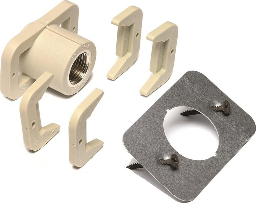Adapter für Gipskartonplatten Wavin Ekoplastik PPR-CT d20 x 1/2 ̋
