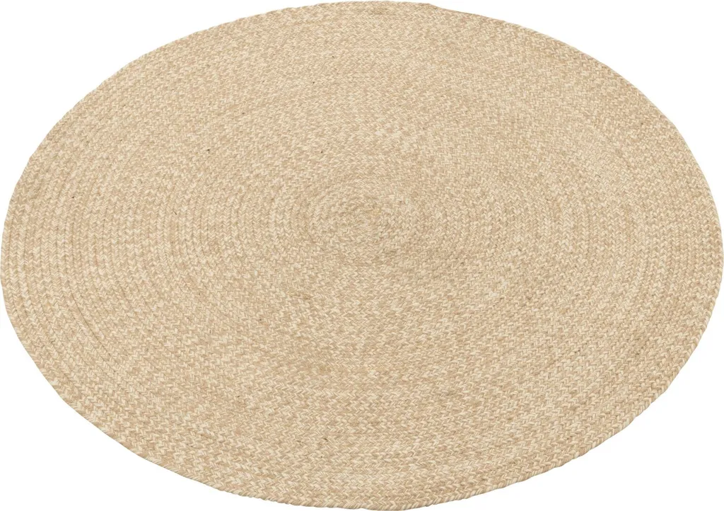 Tapis Miami Outdoor J-Line Polyester Durable Coloris Naturel 120cm