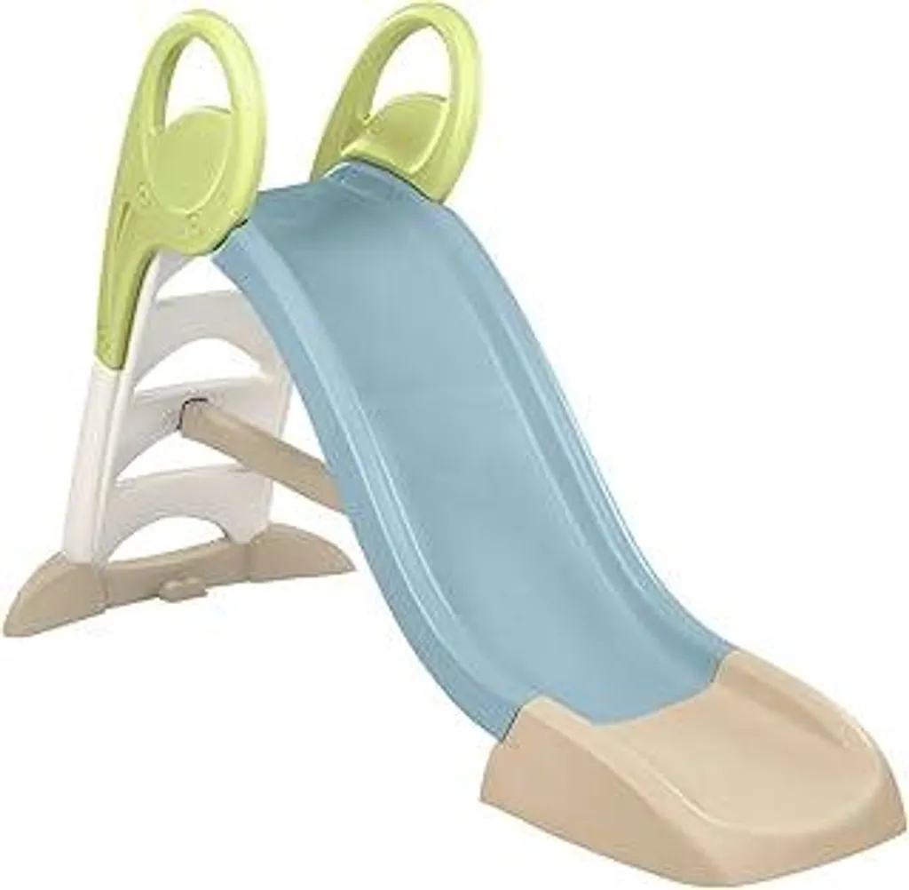 Smoby Life - Scivolo GM con almeno il 30% di materiale riciclato – Grande scivolo con attacco per l'acqua, lungo 1,50 metri, con uscita, rinforzo, per bambini dai 2 anni in su