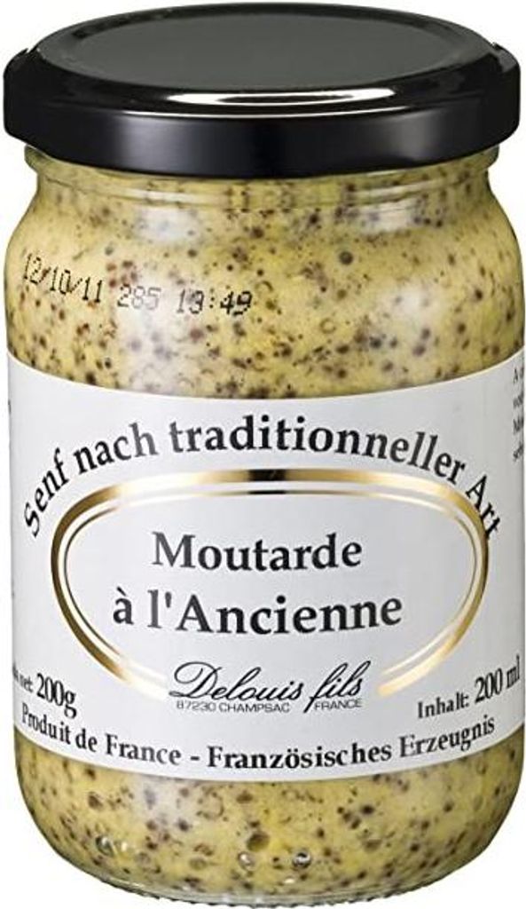 Delouis Moutarde á lŽ Ancienne Senf nach traditioneller Art