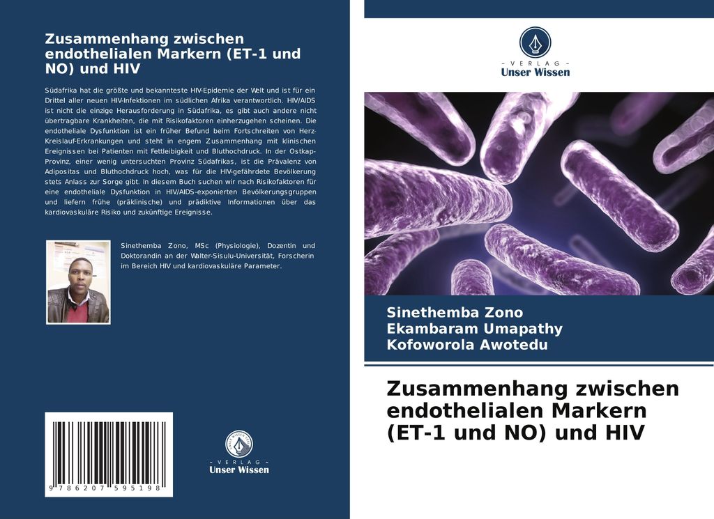 Zusammenhang zwischen endothelialen Markern (ET-1 und NO) und HIV