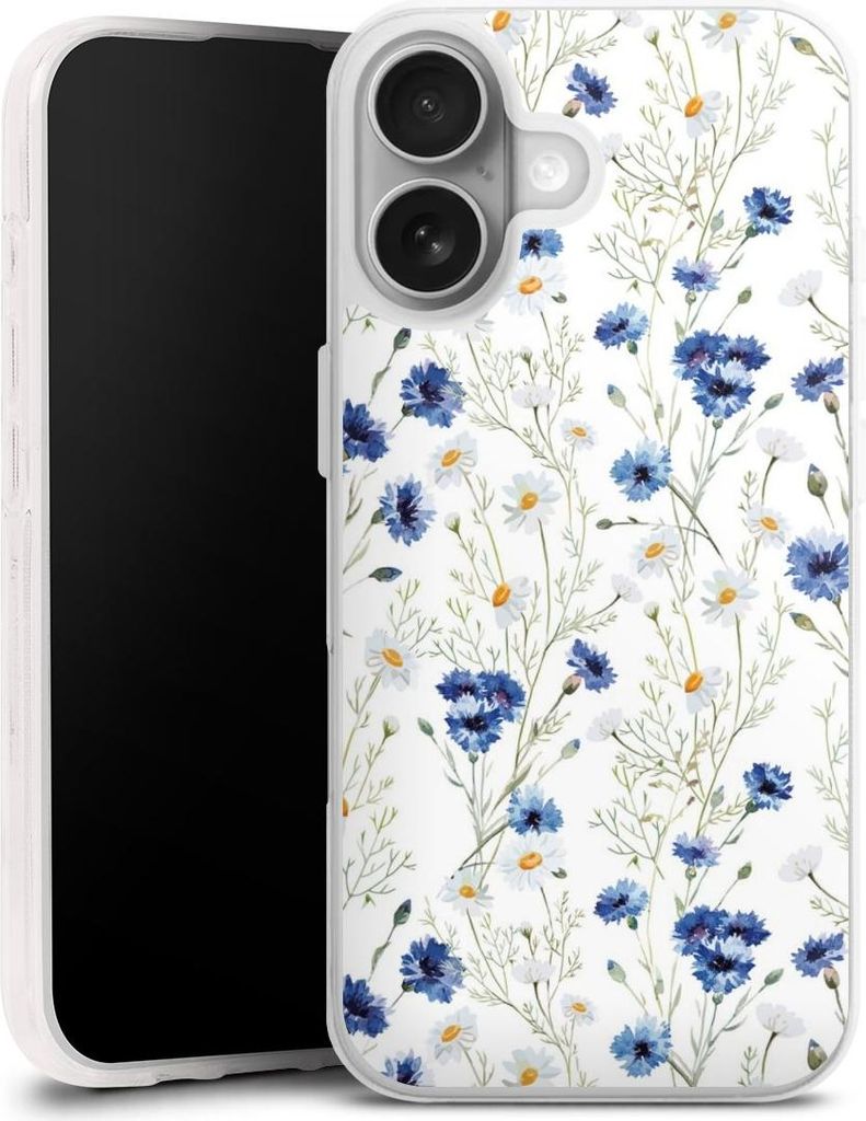 DeinDesign Handyhülle für Apple iPhone 17 Silikon Hülle Case Smartphone Schutzhülle Blume Blumen Muster