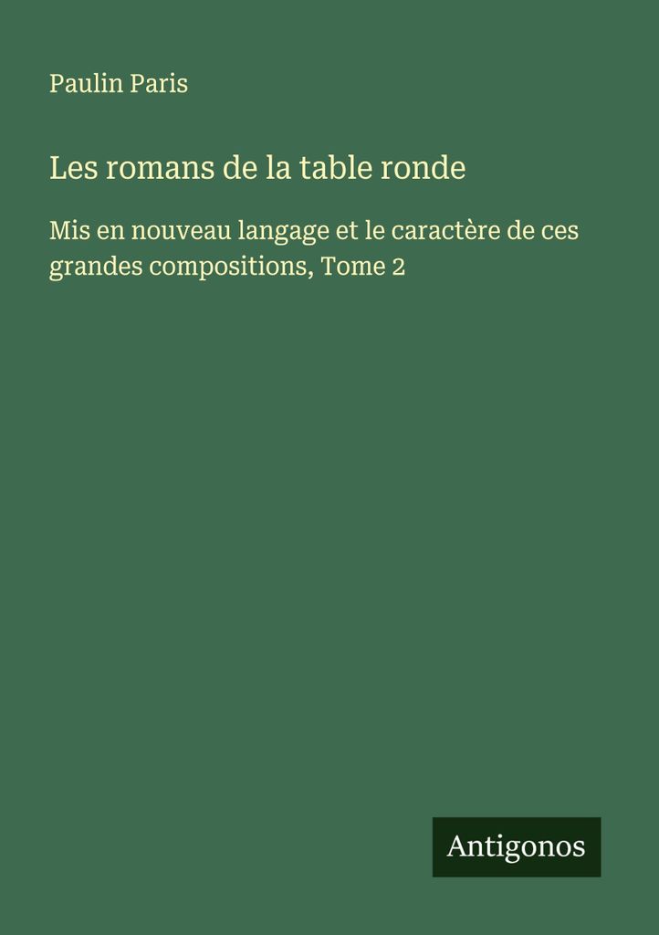 Die Romane des runden Tisches