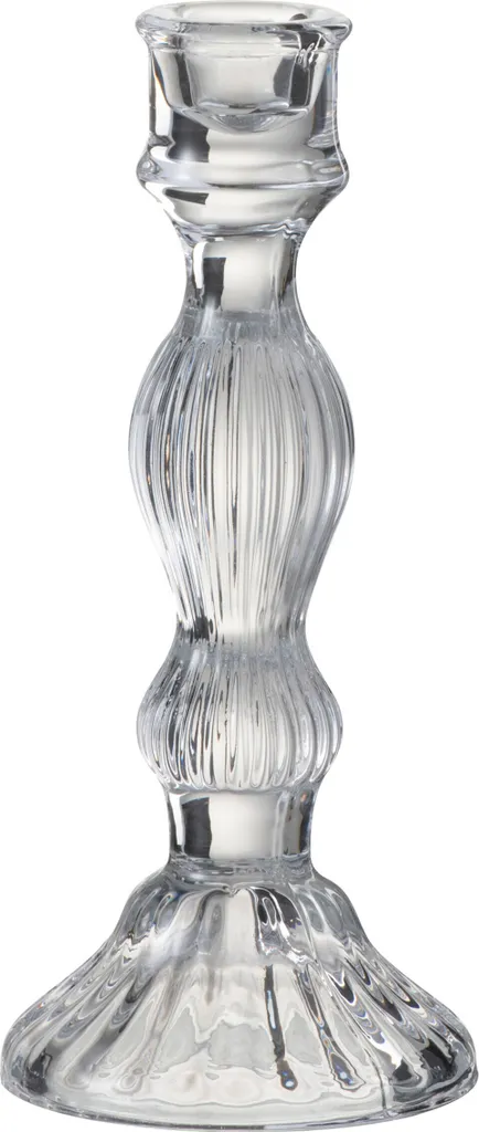 Photophore Boule en Verre Transparent Large - Objet Déco de Table J-Line