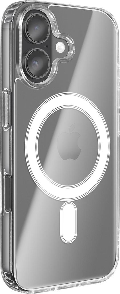 Avizar, Harte Hülle für iPhone 17, mit MagSafe Zubehör kompatibel, Transparent