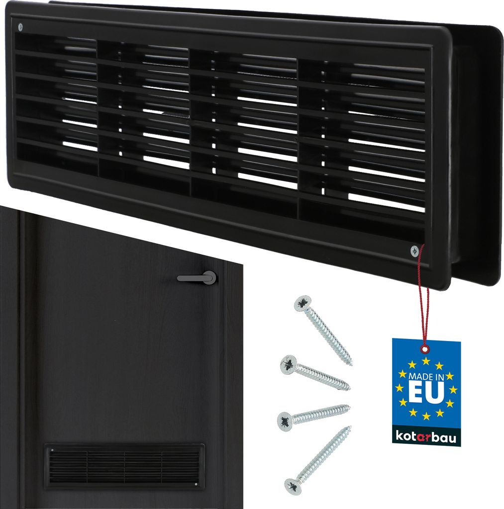 KOTARBAU® Griglia di ventilazione 13,5x46 cm Griglia per Immagine del prodotto 