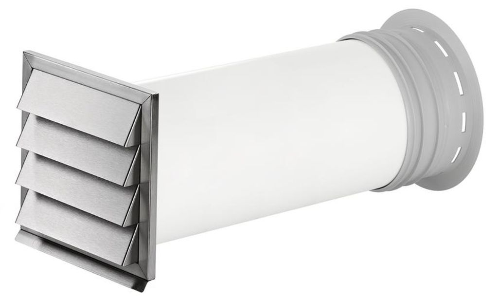 PRIME flow P-Klima-E 150, caja para pared, color blanco, Imagen del producto 