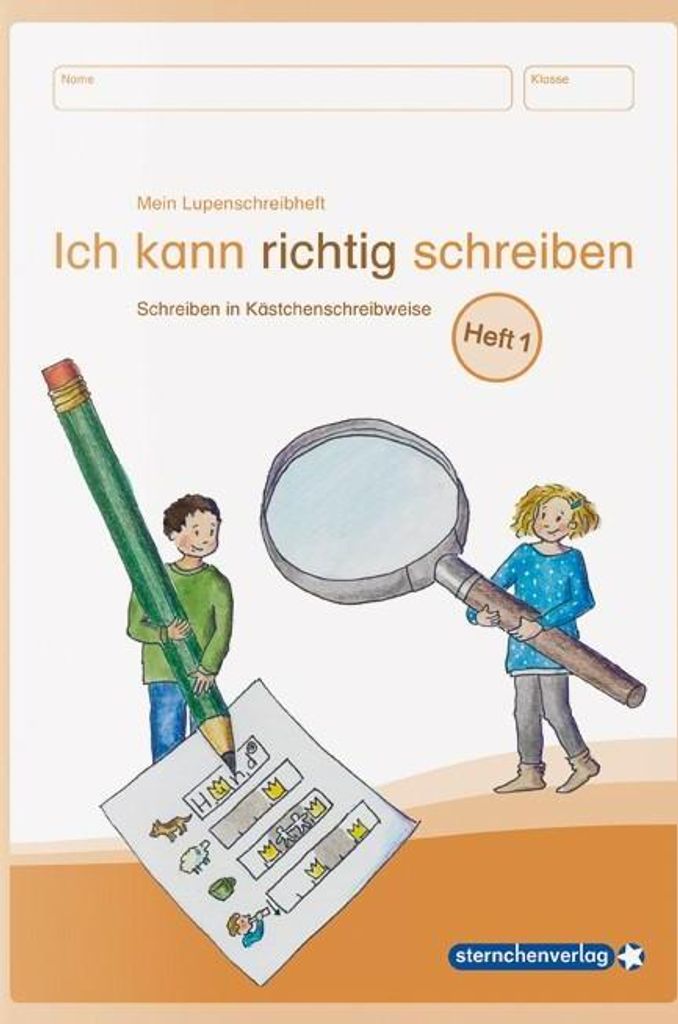 Mein Lupenschreibheft 1 - Ich kann richtig schreiben - Produktbild 