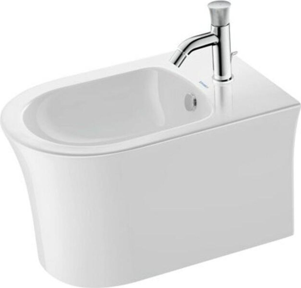 Duravit White Tulip Wand Bidet 370x540mm, 2293150000