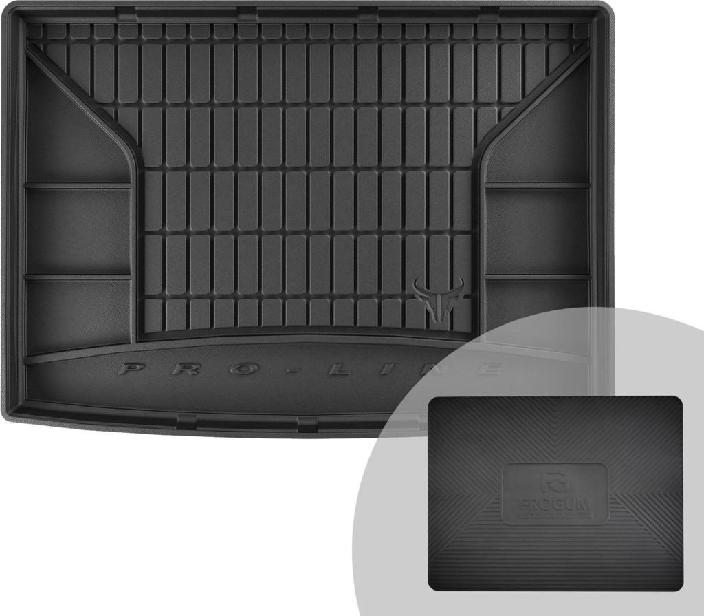 FROGUM ProLine 3D Gummimatte Exklusive Auto Kofferraummatte Kofferraumwanne für Mercedes B-Klasse W246 2011-18