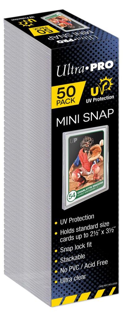 Ultra Pro - UV Mini Snap Card Holder (63.5 mm x 88.9 mm) Produktbild 